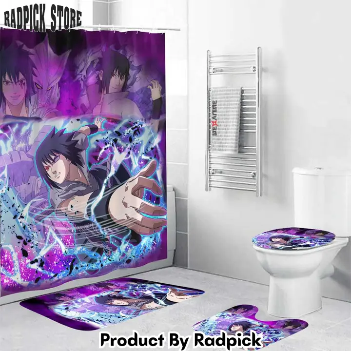 Sasuke susanoo combo bathroom set anime decor idea   rp0206426